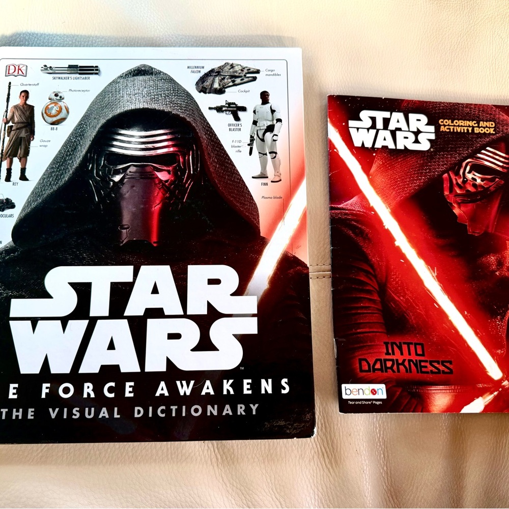 Star Wars Visual Dictionary and Coloring Book